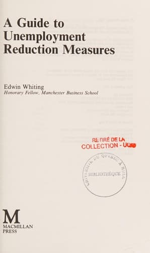 A Guide to Unemployment Reduction Measures