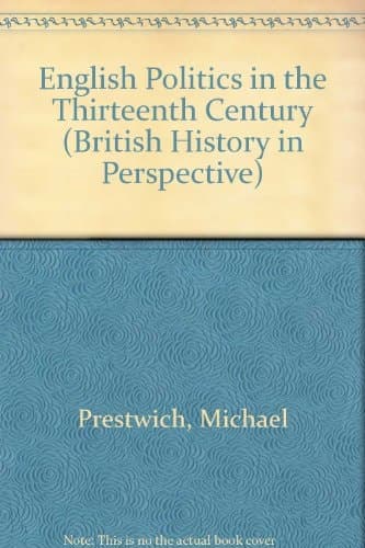 English politics in the thirteenth century (British history in perspective)