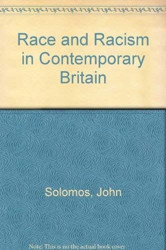 Race and Racism in Contemporary Britain