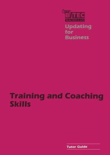 Training and Coaching Skills
