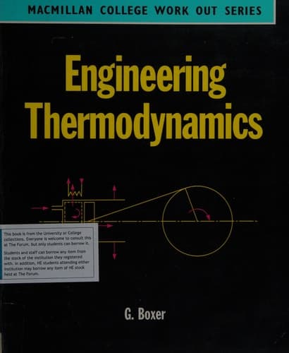 Work Out Engineering Thermodynamics
