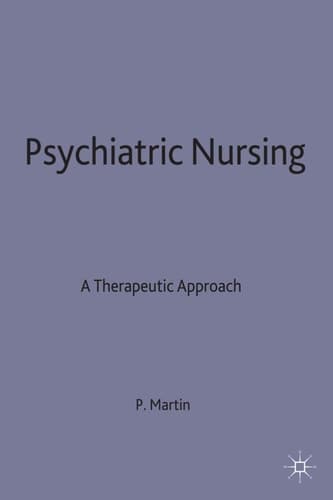 Psychiatric Nursing A Therapeutic Approach