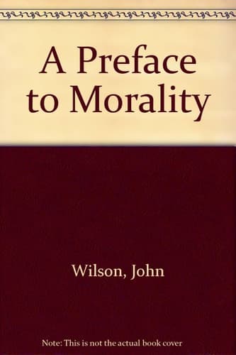A Preface to Morality