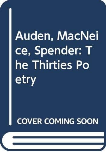 Auden, MacNeice, Spender