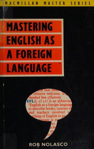 Mastering English as a Foreign Language