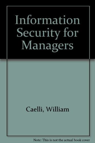 Information Security for Managers