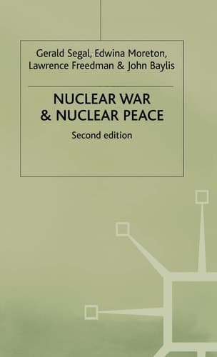 Nuclear War and Nuclear Peace