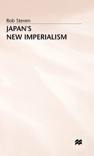 Japan’s New Imperialism