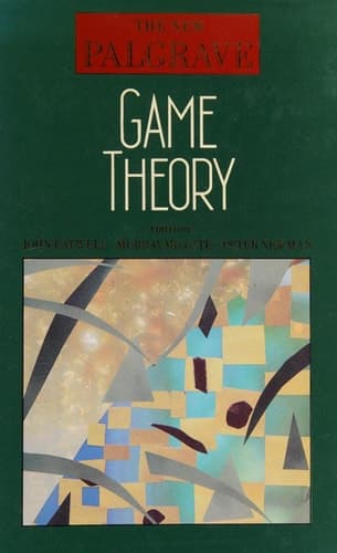 Game Theory (The New Palgrave Series)