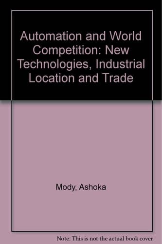'Automation and World Competition: New Technologies, Industrial Location and Trade'
