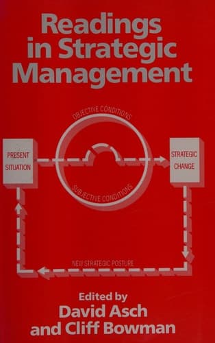 Readings in Strategic Management