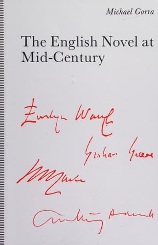 The English Novel at Mid-Century: From the Leaning Tower