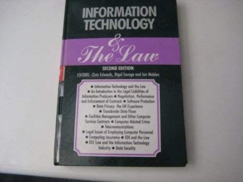 Information Technology & the Law