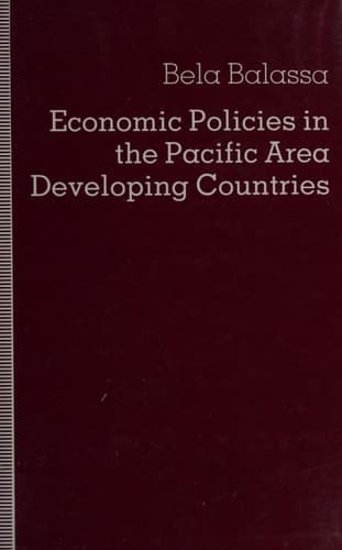 Economic Policies in the Pacific Area Developing Countries