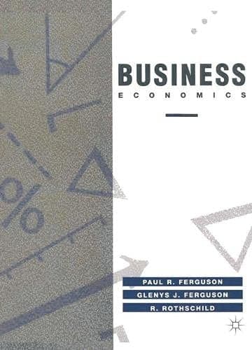 Business Economics The Application of Economic Theory