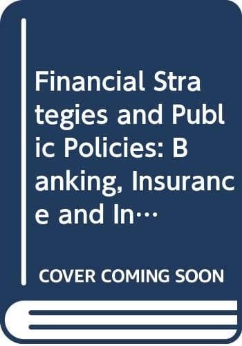 Financial Strategies and Public Policies