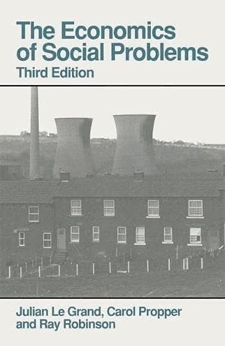The Economics of Social Problems