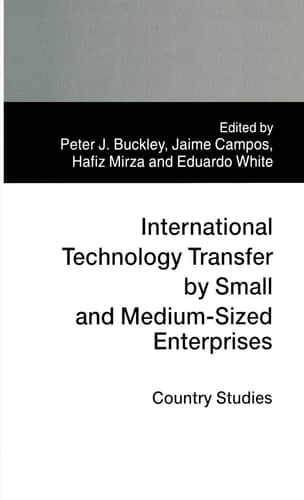 International Technology Transfer by Small and Medium-Sized Enterprises Country Studies