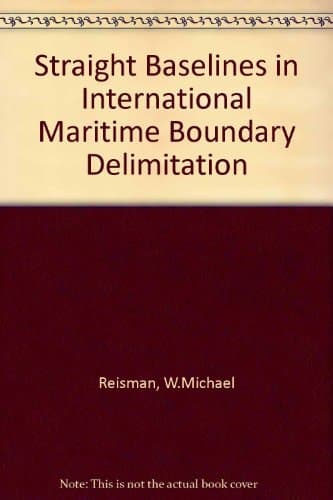 Straight Baselines in International Maritime Boundary Delimitation