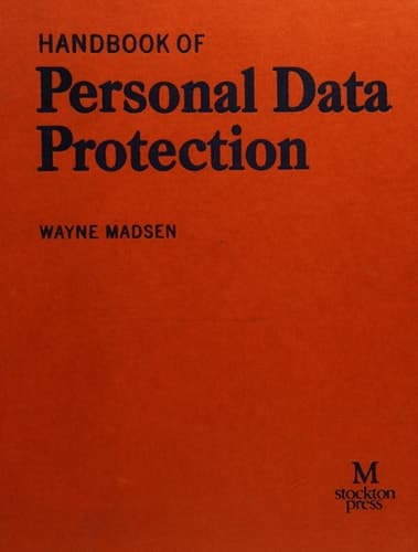 Handbook of Personal Data Protection