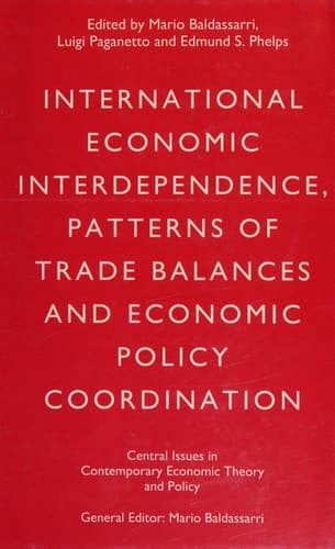 International Economic Interdependence, Patterns of Trade Balances and Economic Policy Coordination