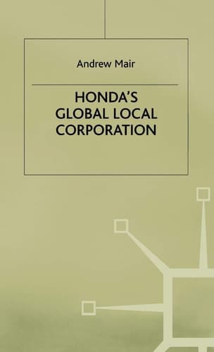 Honda's Global Local Corporation
