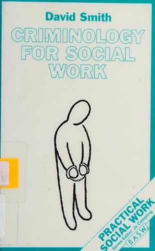 Criminology for Social Work