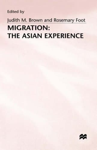 Migration: the Asian Experience