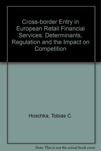 Cross-Border Entry in European Retail Financial Services