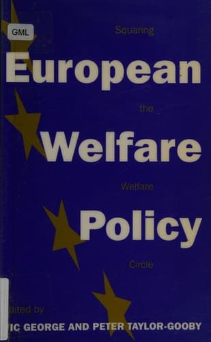 European Welfare Policy Squaring the Welfare Circle