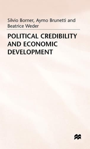 Political Credibility and Economic Development