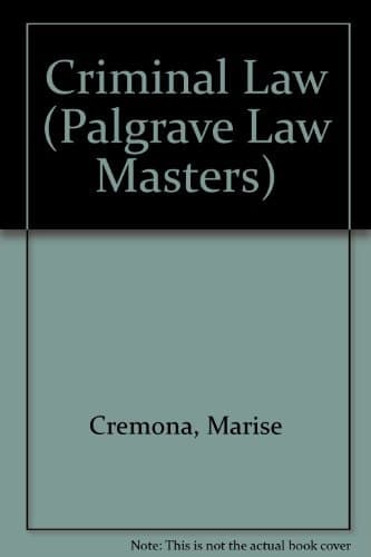 Criminal Law