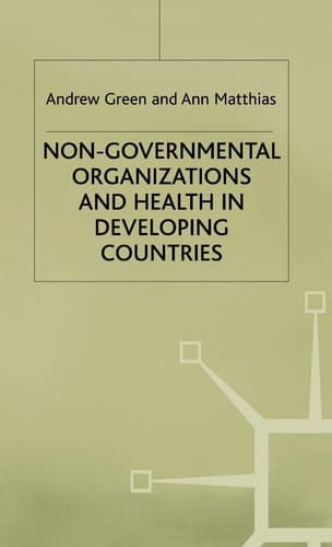 Non-Governmental Organizations and Health in Developing Countries