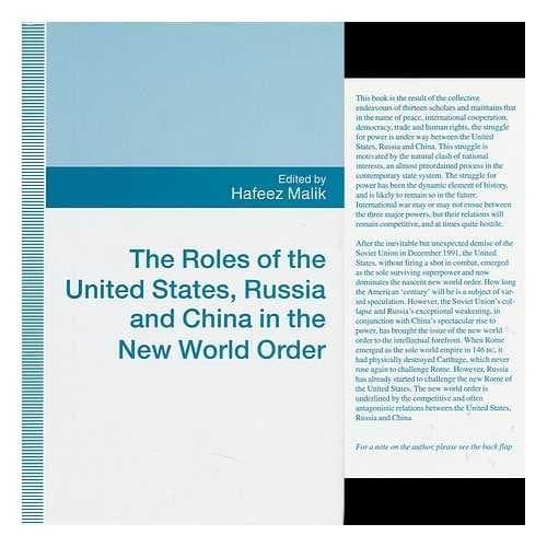 The Roles of the United States, Russia and China in the New World Order