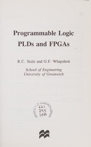 Programmable Logic PLDs and FPGAs