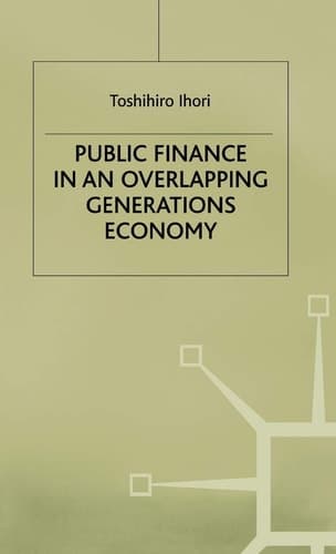 Public Finance in an Overlapping Generations Economy
