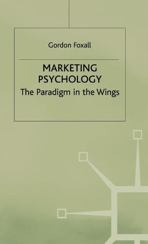 Marketing Psychology The Paradigm in the Wings