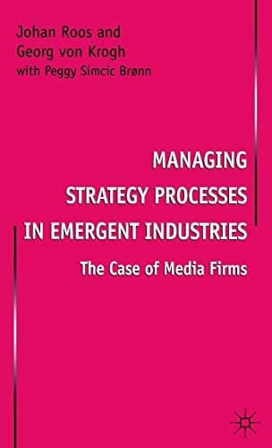 Managing Strategy Processes in Emergent Industries The Case of Media Firms