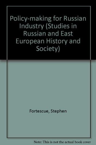 Policy-making for Russian Industry