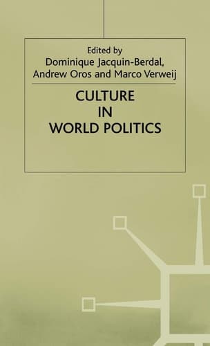 Culture in World Politics