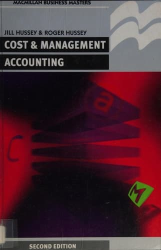 Cost and Management Accounting