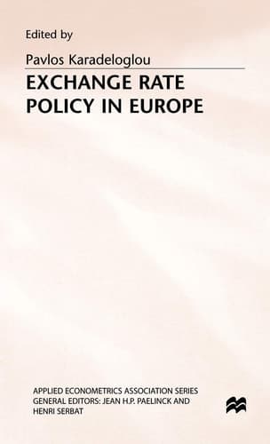 Exchange Rate Policy in Europe