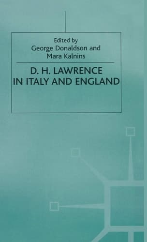 D. H. Lawrence in Italy and England
