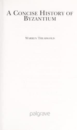 A Concise History of Byzantium