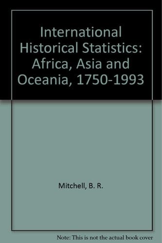 International Historical Statistics Europe 1750-1993