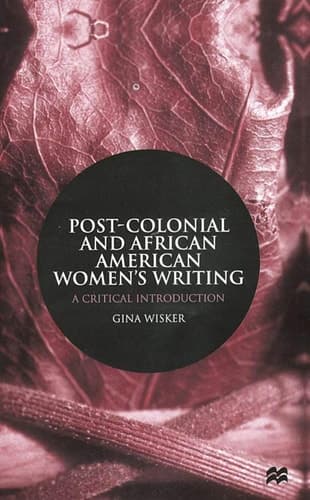 Post-Colonial and African American Women's Writing A Critical Introduction
