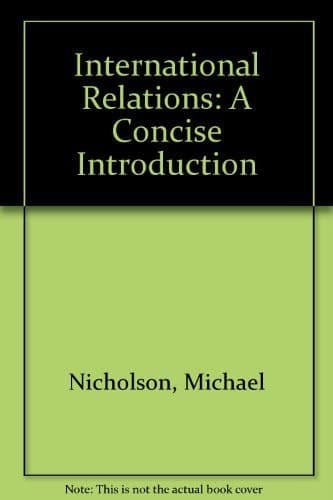 International Relations A Concise Introduction