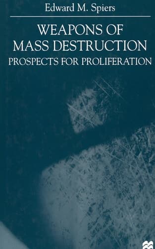 Weapons of Mass Destruction Prospects for Proliferation