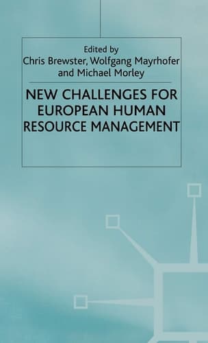 New Challenges for European Resource Management