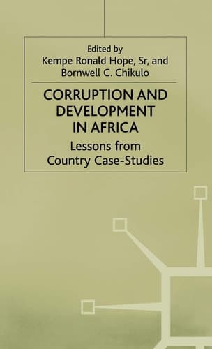 Corruption and Development in Africa Lessons from Country Case-studies